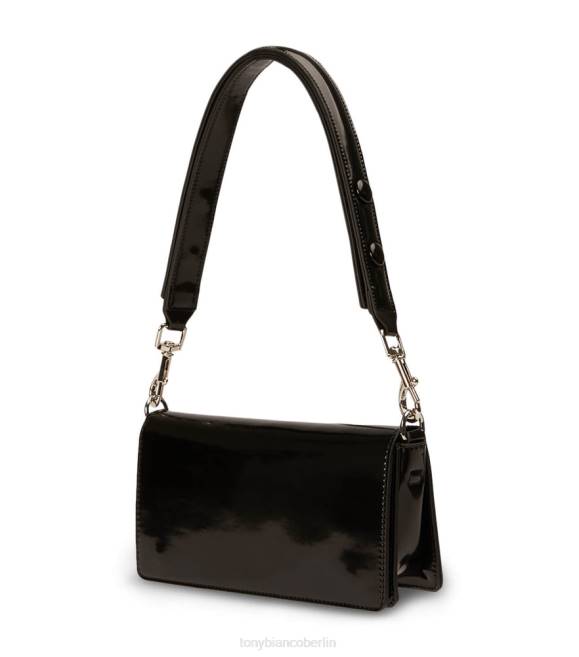 Handtaschen| de Tony Bianco Frauen Nelken-Umhängetasche Schwarz hochglänzend 4624692